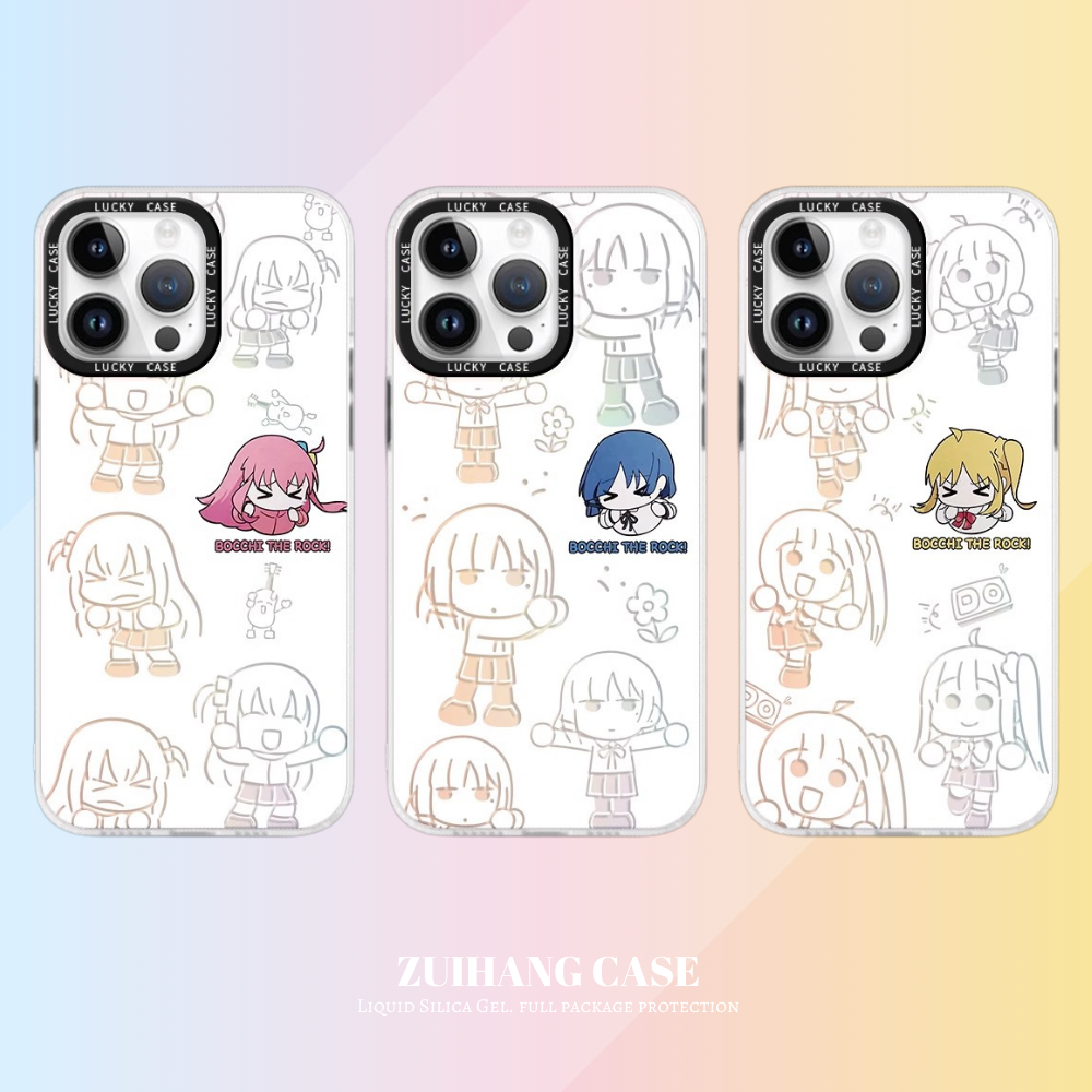 孤獨搖滾極光鐳射防摔手機殼-GOODTOYSTUDIO