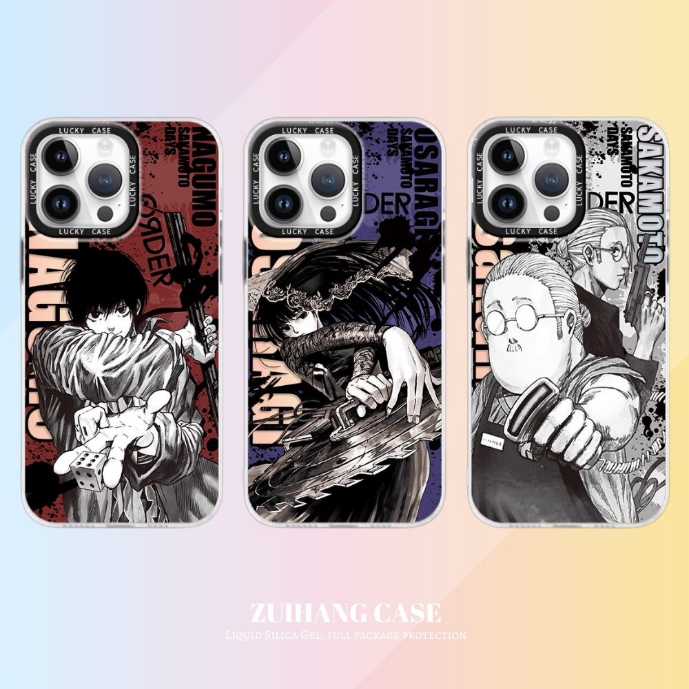 坂田日常極光鐳射防摔手機殼-GOODTOYSTUDIO