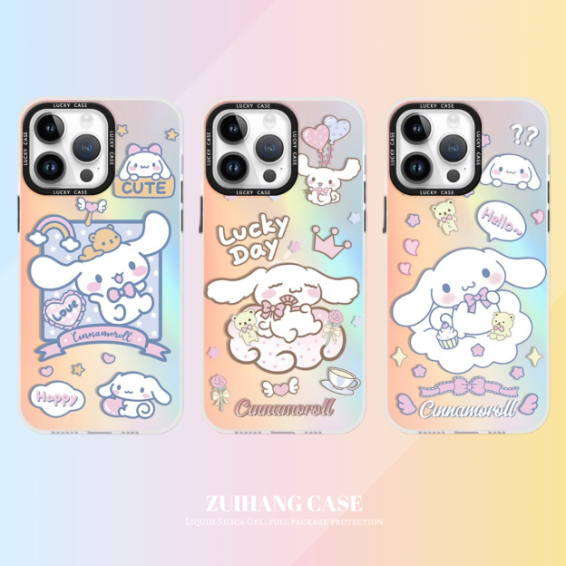 三麗鷗極光鐳射防摔手機殼-GOODTOYSTUDIO