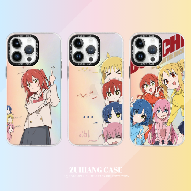 孤獨搖滾極光鐳射防摔手機殼-GOODTOYSTUDIO