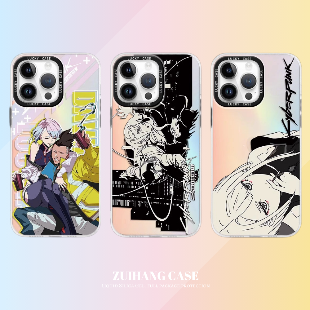 電馭叛客極光鐳射防摔手機殼-GOODTOYSTUDIO