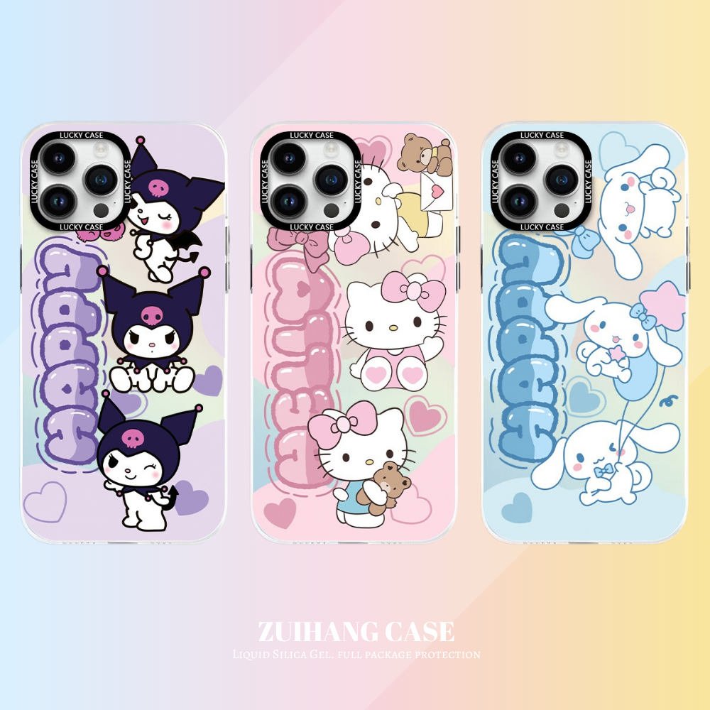 三麗鷗極光鐳射防摔手機殼-GOODTOYSTUDIO