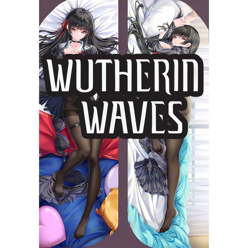 鳴潮 千咲 等身抱枕遊戲二次元周邊長條雙面枕套