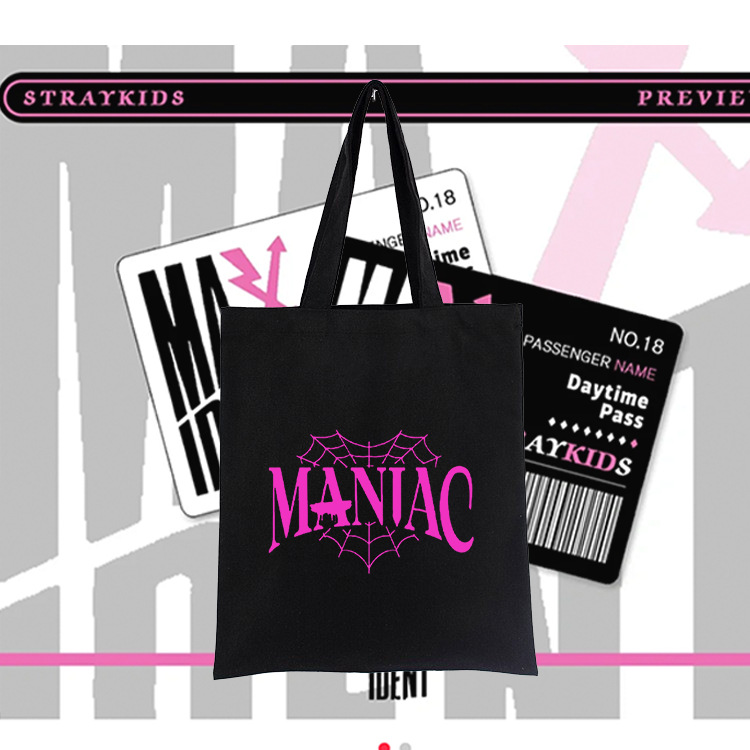 Stray Kids 同人應援週邊 帆布手提袋