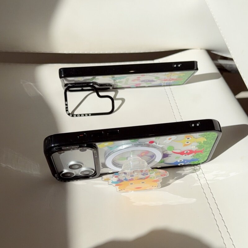 皮克敏 Pikmin 透明磁吸手機殼｜MagSafe 可愛保護殼