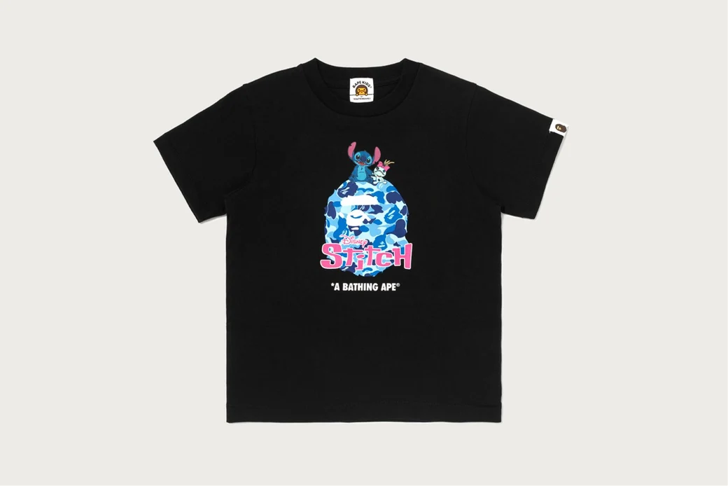 BAPE × STITCH 史迪奇 Baby Milo 聯名T恤