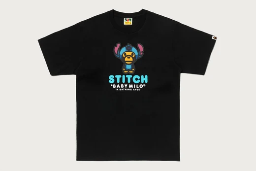 BAPE × STITCH 史迪奇 Baby Milo 聯名T恤