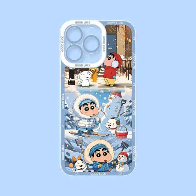 蠟筆小新透明防摔軟殼-GOODTOYSTUDIO