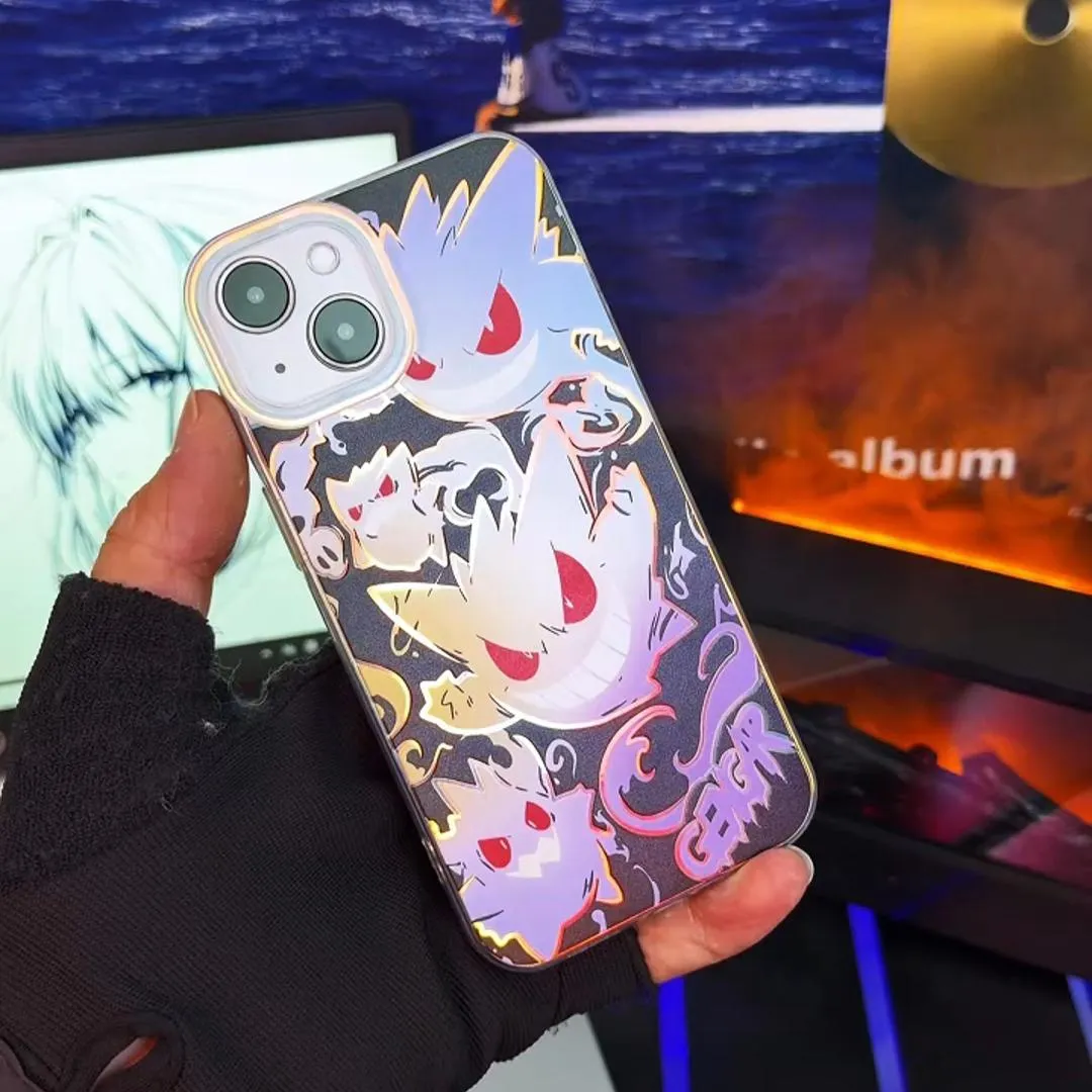 【大集合】動漫極光金漸變手機殼-GOODTOYSTUDIO