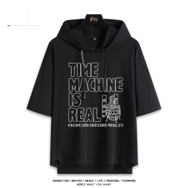 命運石之門 連帽短袖T恤-GOODTOYSTUDIO