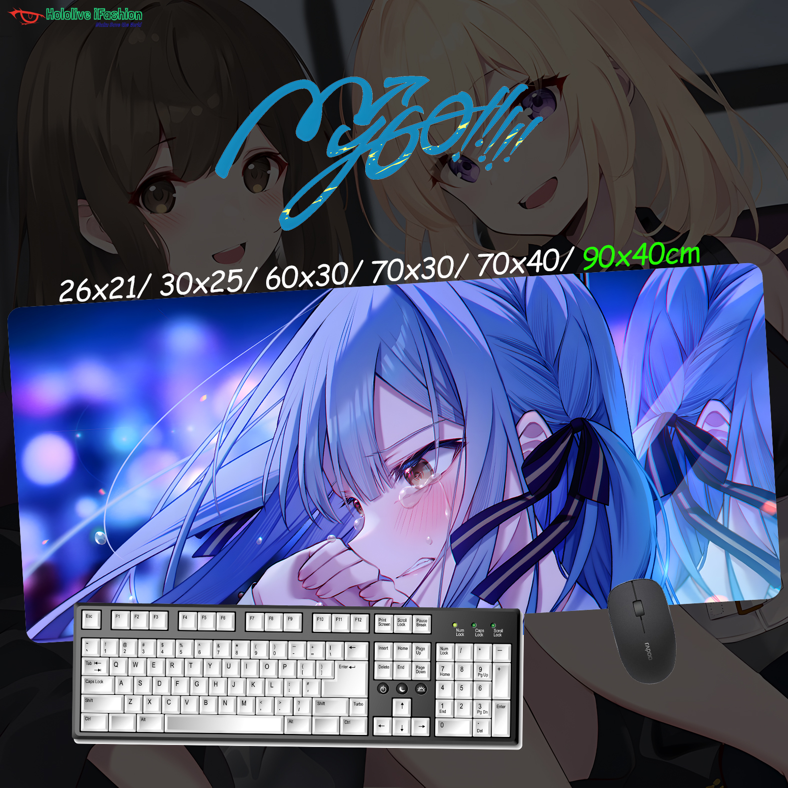 BanG Dream! It's MyGO!!!!! 超大鎖邊主題桌墊 布質滑鼠墊