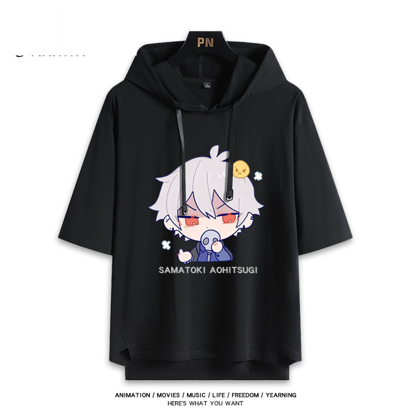 催眠麥克風 連帽短袖T恤-GOODTOYSTUDIO