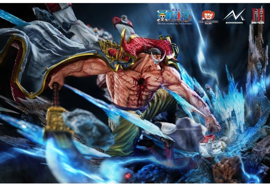 【預購】正版授權 ANIKINGDOM×集美殿堂《航海王》白鬍子-愛德華·紐哥特限量雕像