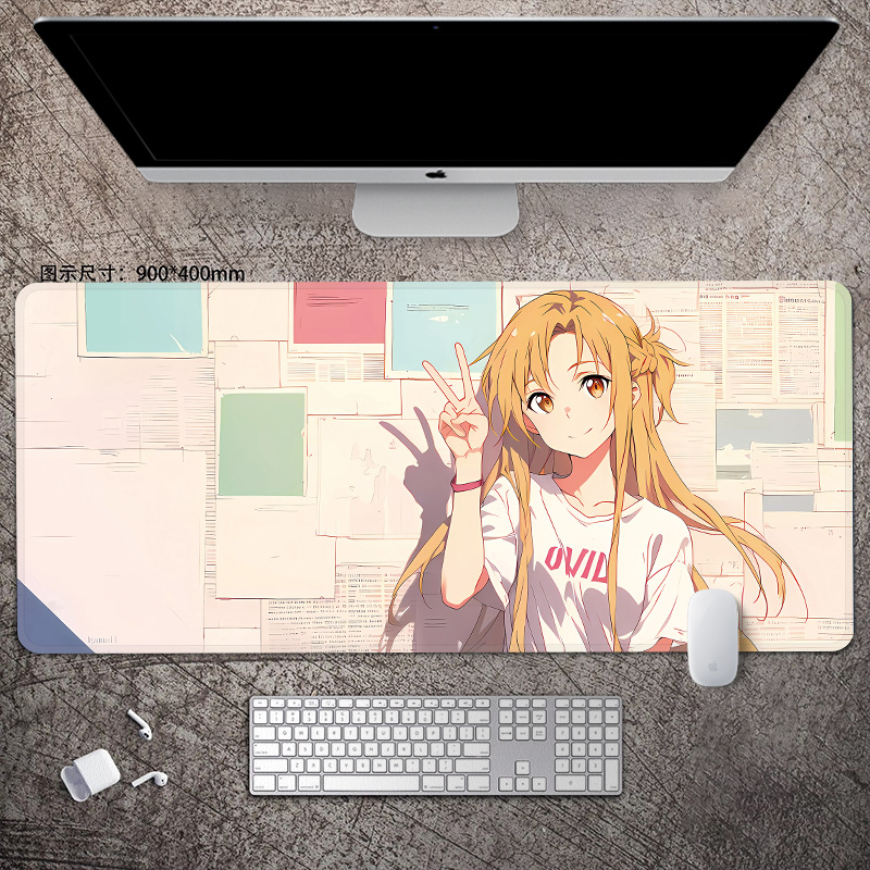 刀劍神域 主題桌墊 布質滑鼠墊