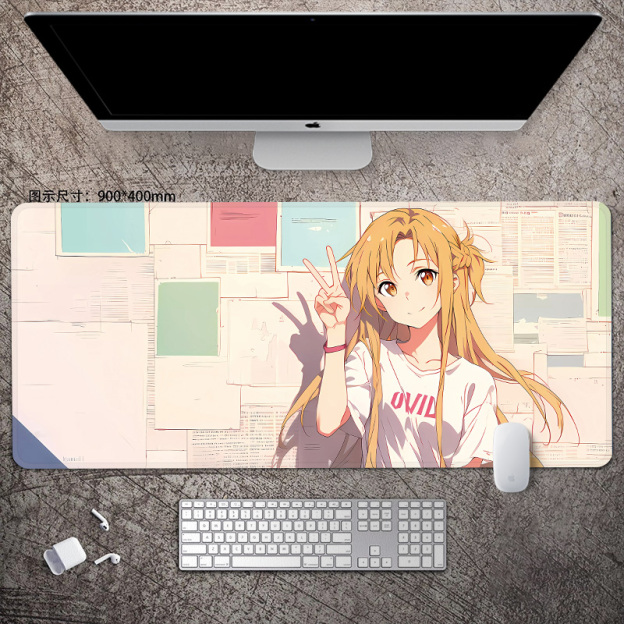 刀劍神域 主題桌墊 布質滑鼠墊