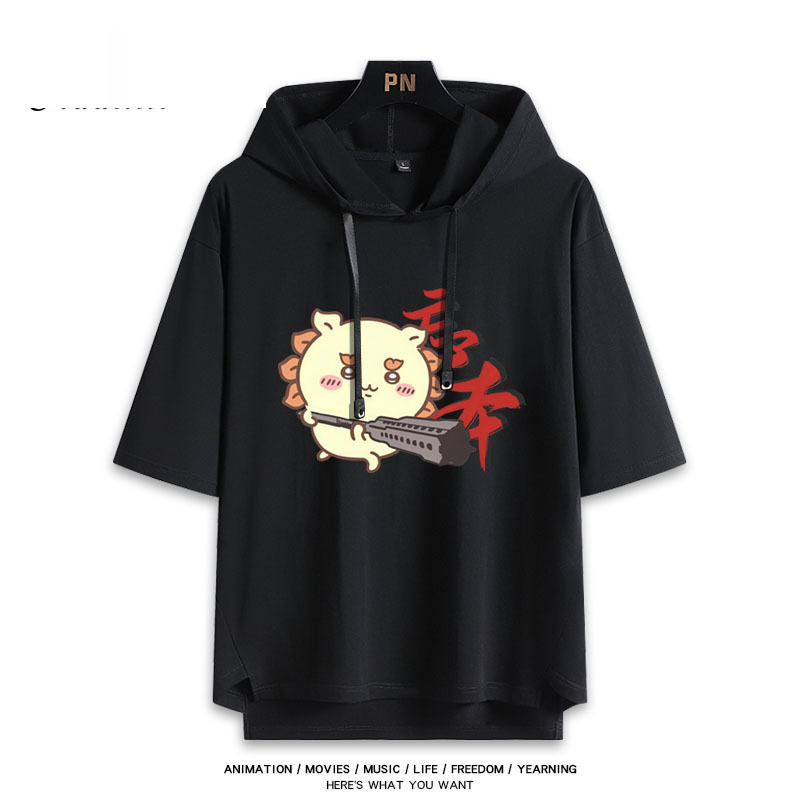 Chiikawa 忘本 連帽短袖T恤-ZUIHANG SHOP