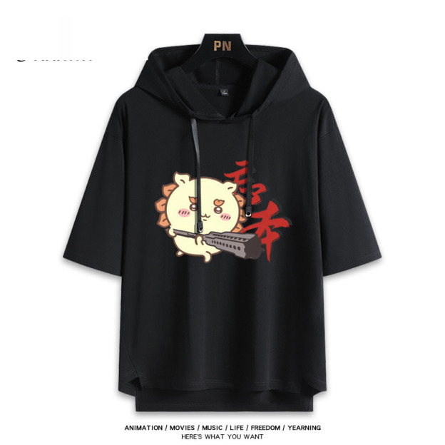 Chiikawa 忘本 連帽短袖T恤-ZUIHANG SHOP