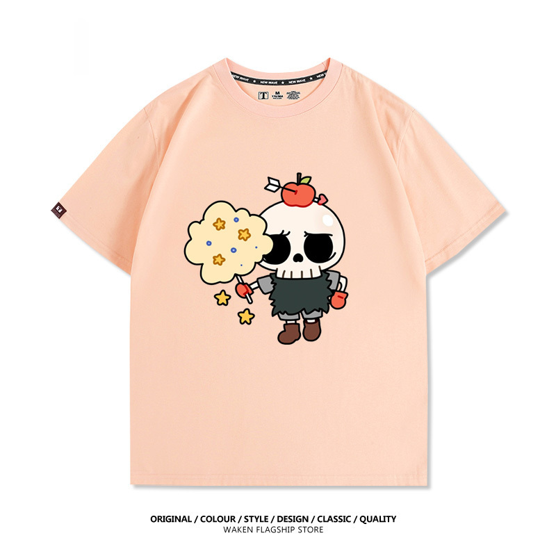 Labubu周邊卡通 印花T恤