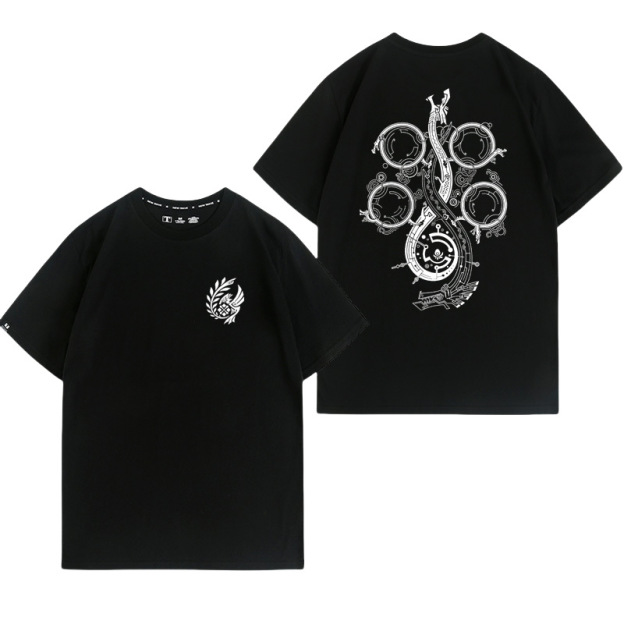 魔物獵人荒野 第2彈 印花短袖T恤-CASEZONE