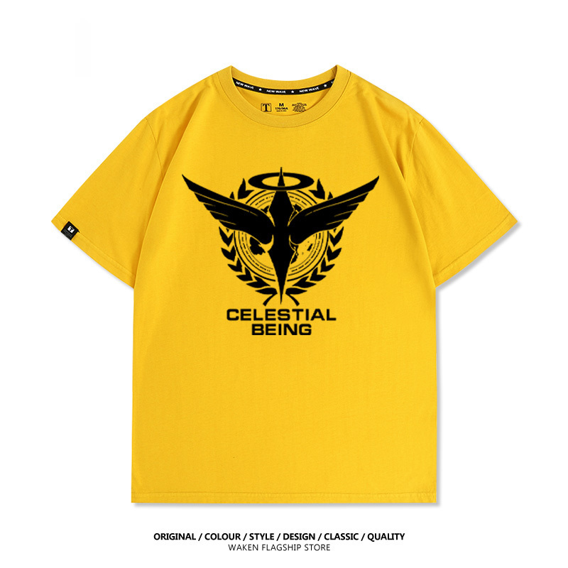 機動戰士鋼彈潮牌 印花T恤-GOODTOYSTUDIO