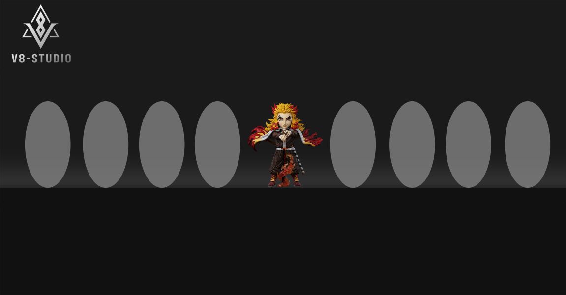 【預購】V8-STUDIO 鬼滅之刃柱人物系列第一彈 炎柱-煉獄杏壽郎