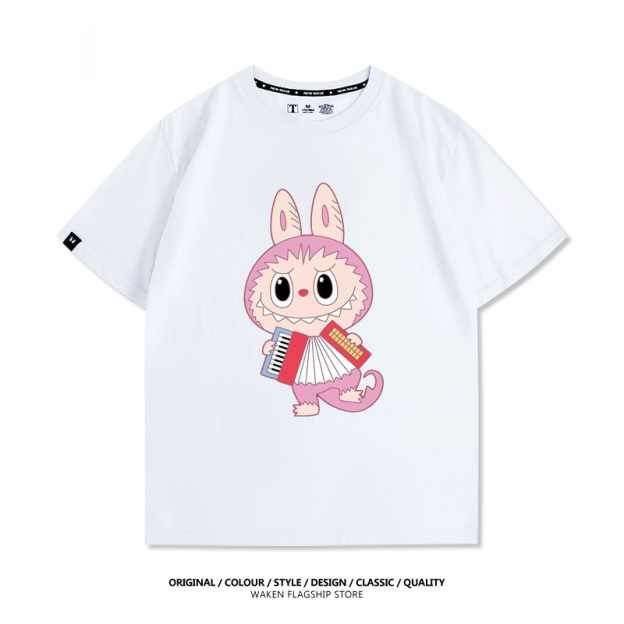 Labubu卡通潮牌 印花T恤-GOODTOYSTUDIO