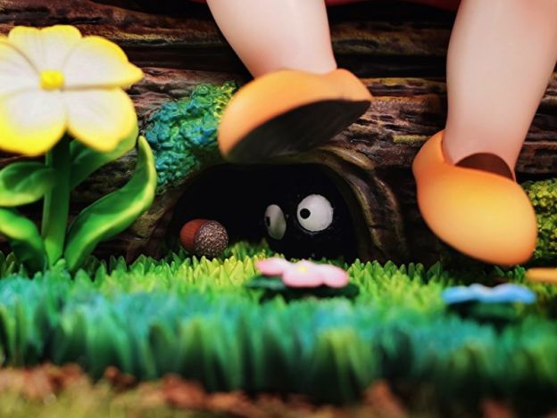 【預購】龍喵工作室 宮崎駿生態場景《抱玉米的小梅》