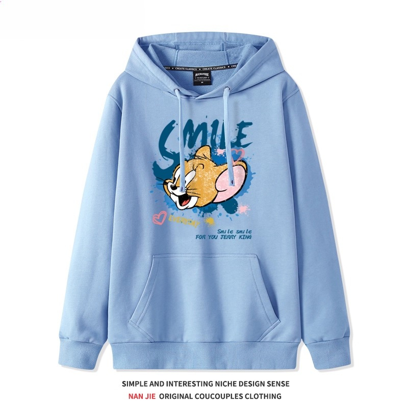 貓和老鼠 聯名衛衣2025秋冬新款 親子情侶裝連帽衛衣