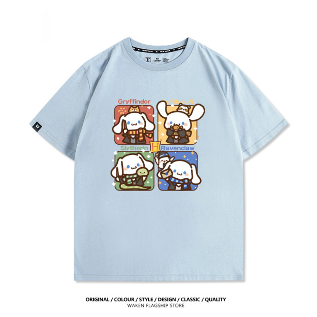 哈利波特X玉桂狗 印花T恤-GOODTOYSTUDIO