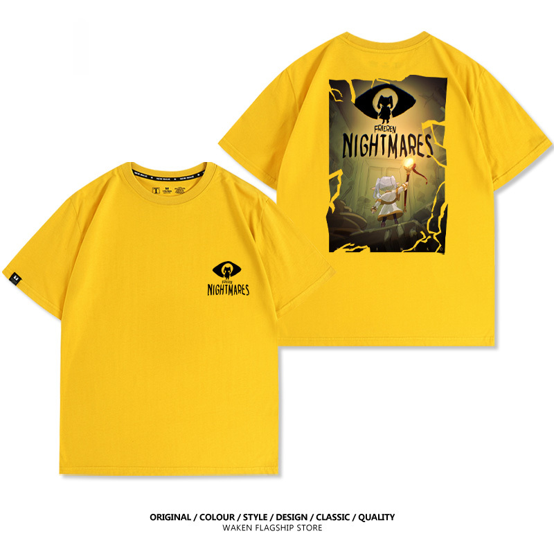 小小夢魘X葬送的芙莉蓮 印花T恤-GOODTOYSTUDIO