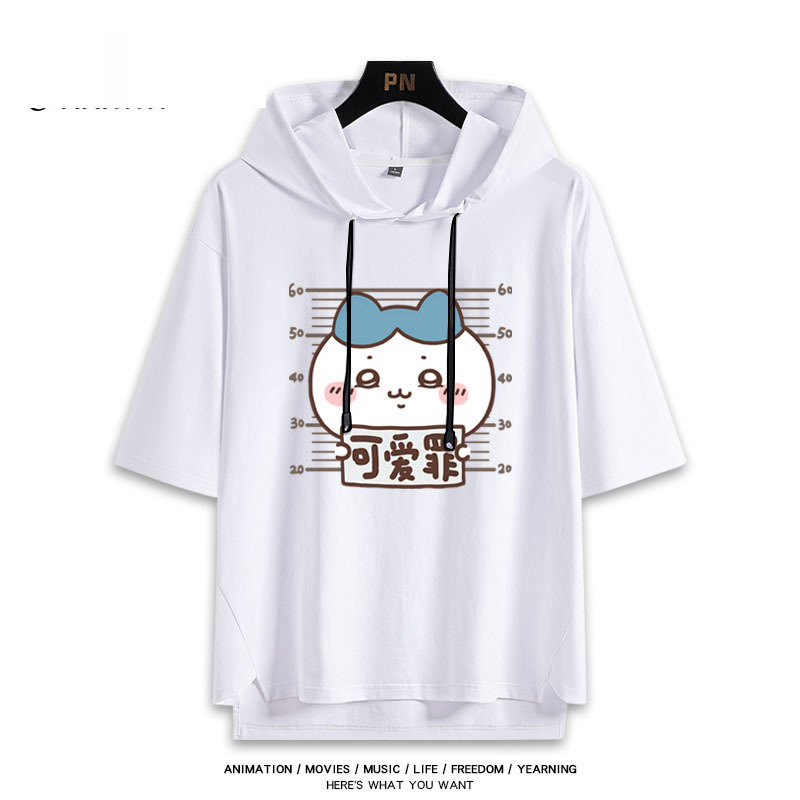 Chiikawa 忘本 連帽短袖T恤