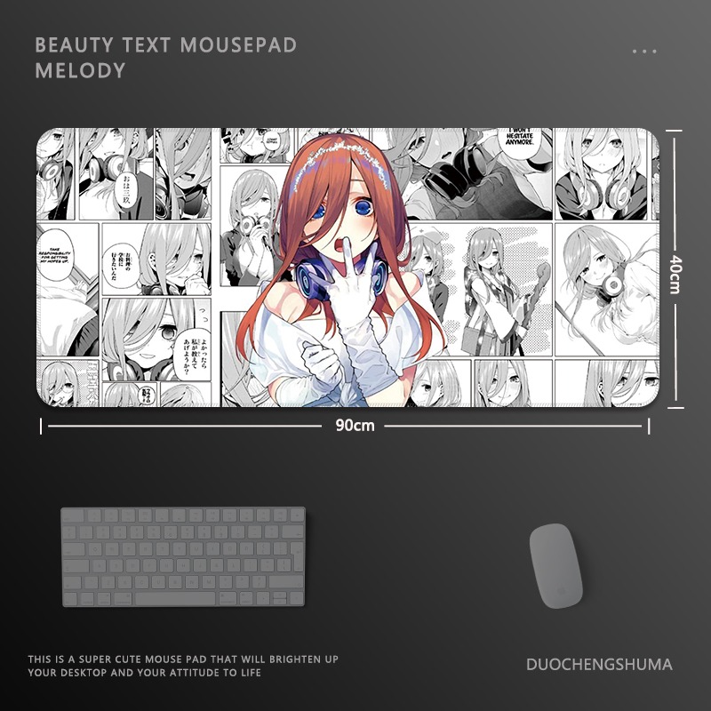 二次元報紙 主題桌墊 布質滑鼠墊-GOODTOYSTUDIO