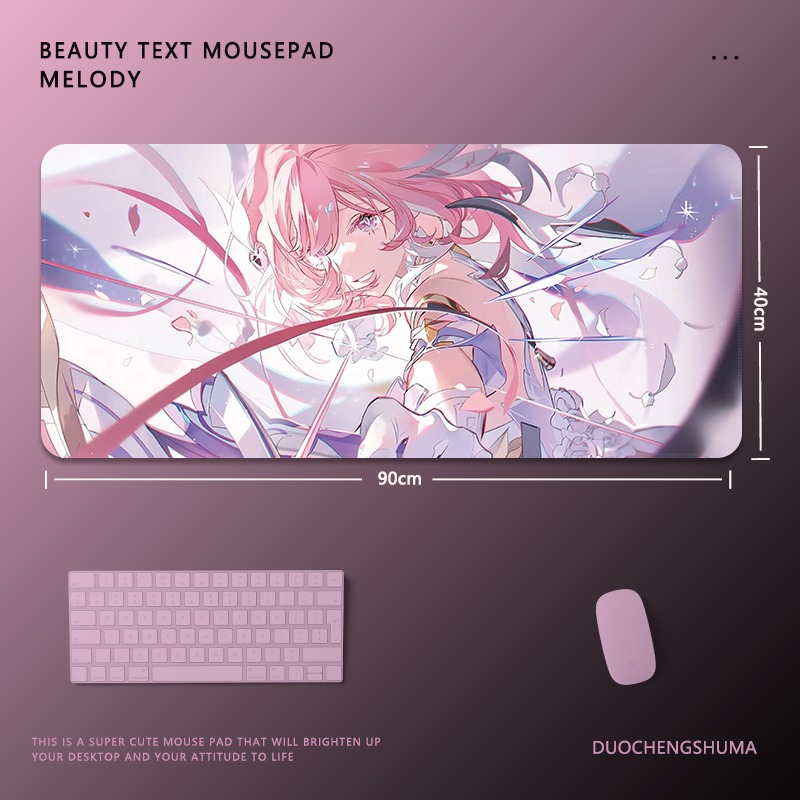 愛莉希雅 主題桌墊 布質滑鼠墊-GOODTOYSTUDIO