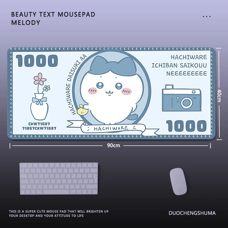 Chiikawa 主題桌墊 布質滑鼠墊-GOODTOYSTUDIO