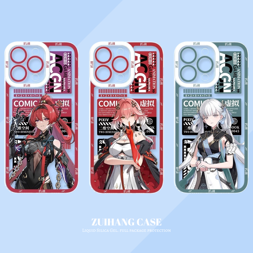 鳴潮天使眼透明防摔軟殼