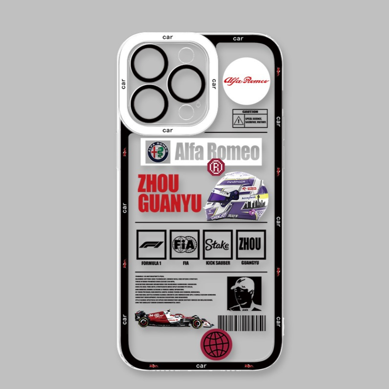 F1賽車手天使眼透明防摔軟殼-GOODTOYSTUDIO