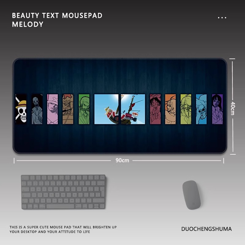 海賊王 主題桌墊 布質滑鼠墊-GOODTOYSTUDIO