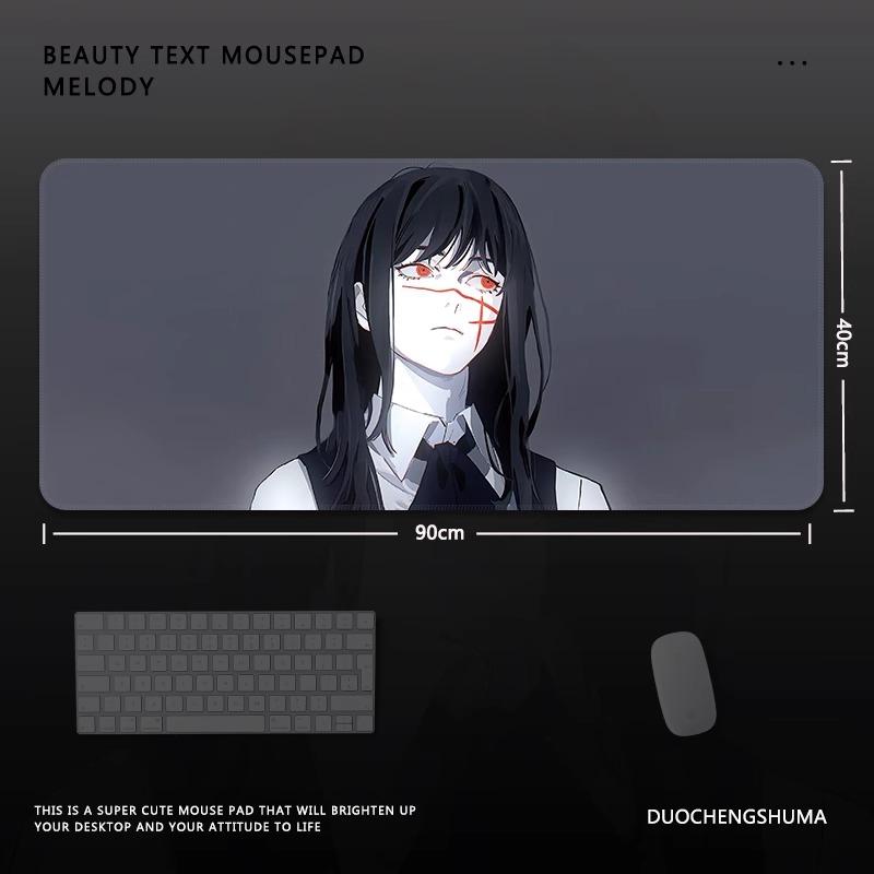 鏈鋸人 主題桌墊 布質滑鼠墊-GOODTOYSTUDIO