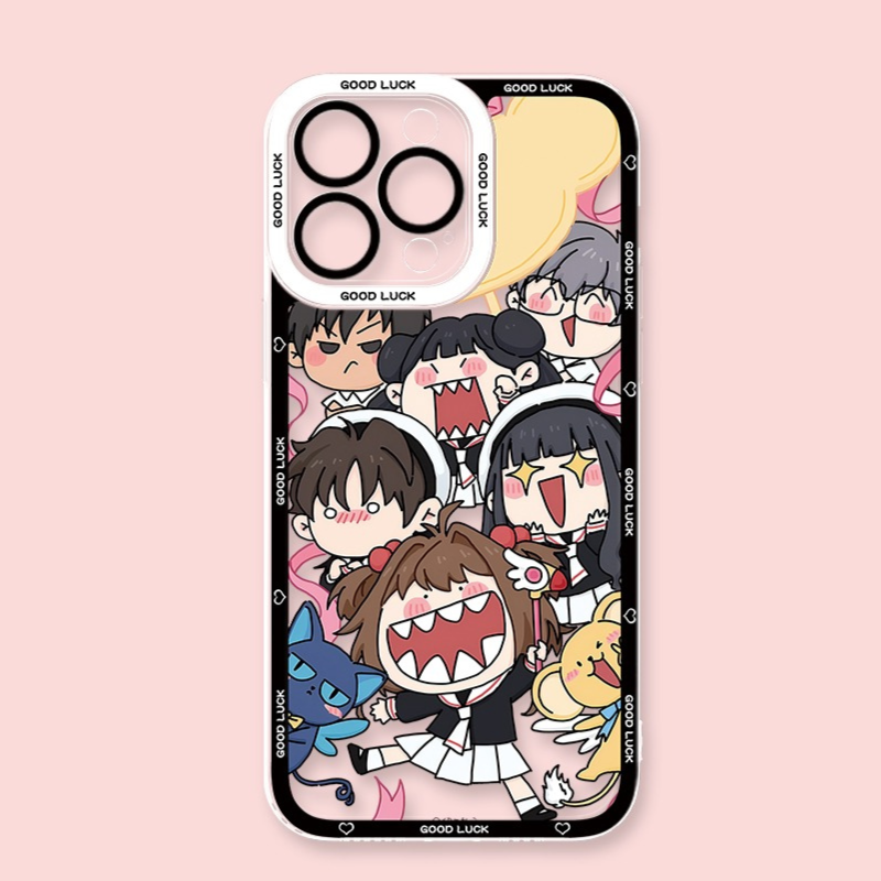 魔卡少女櫻天使眼透明防摔軟殼