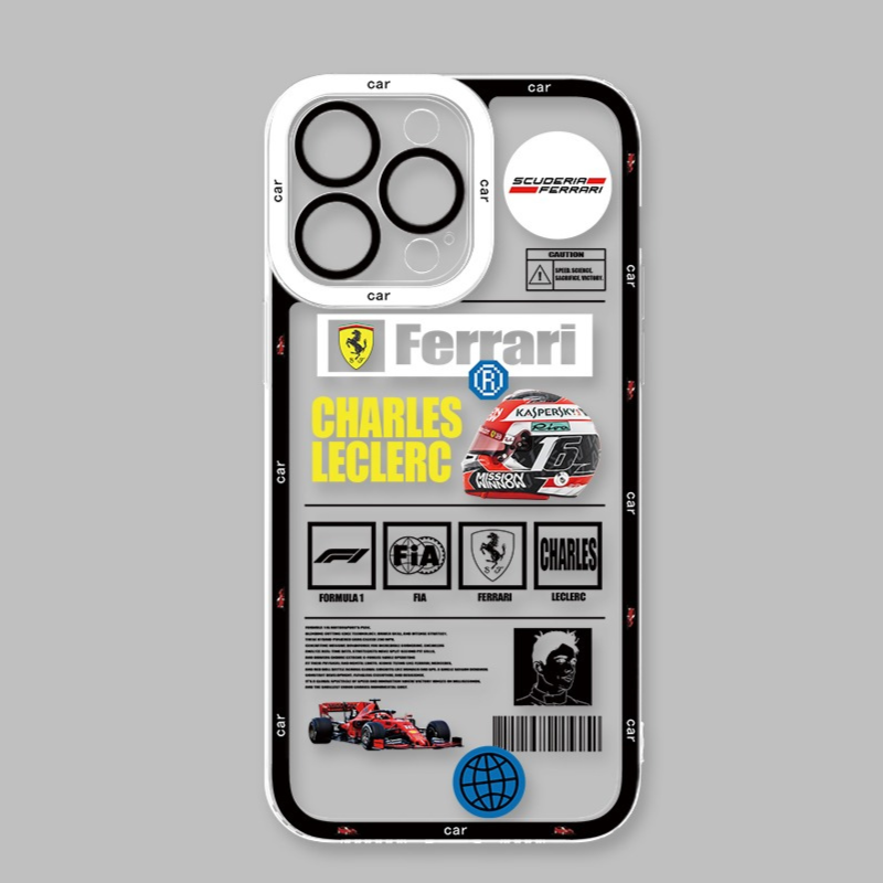 F1賽車手天使眼透明防摔軟殼-GOODTOYSTUDIO