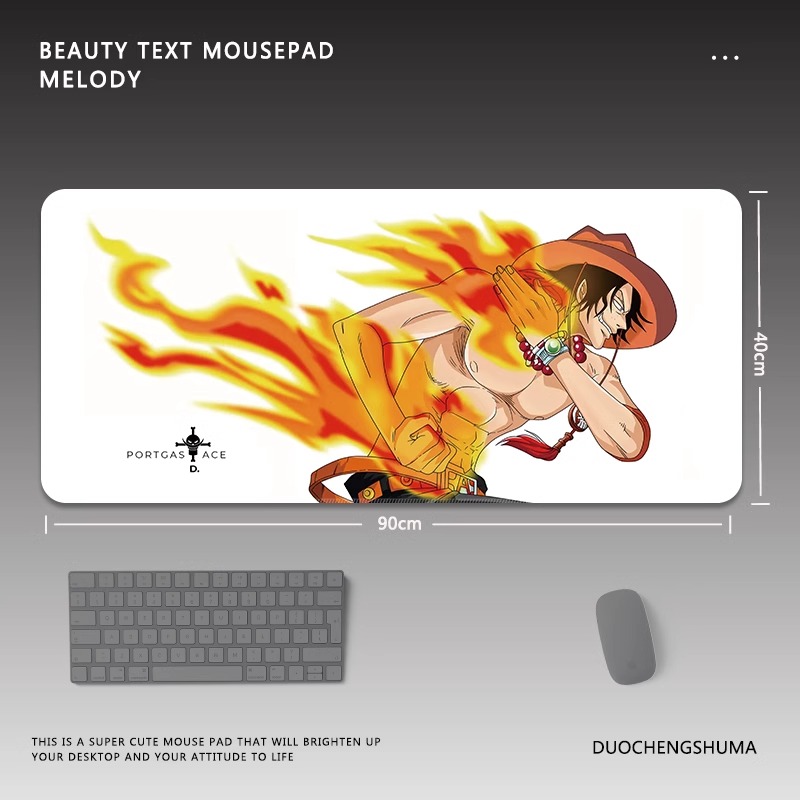 海賊王 主題桌墊 布質滑鼠墊-GOODTOYSTUDIO