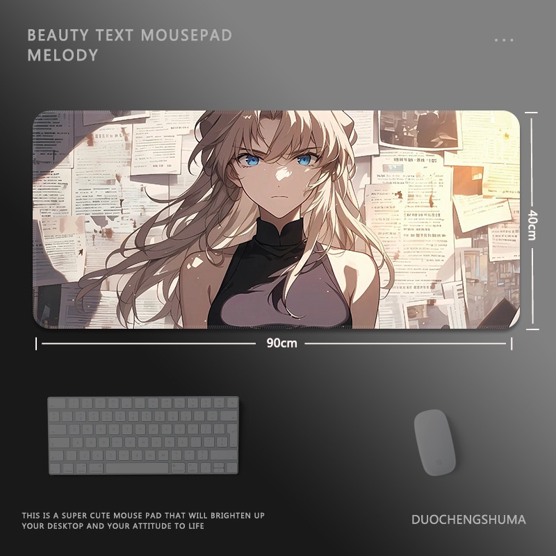 二次元報紙 主題桌墊 布質滑鼠墊-GOODTOYSTUDIO