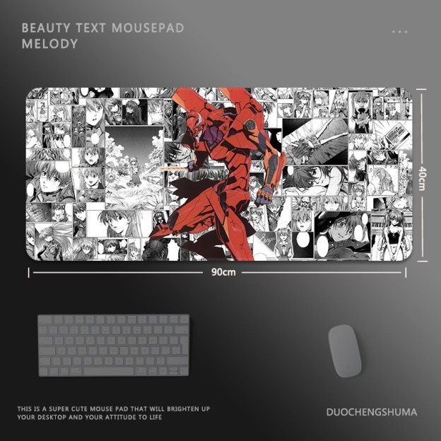 二次元報紙 主題桌墊 布質滑鼠墊-GOODTOYSTUDIO