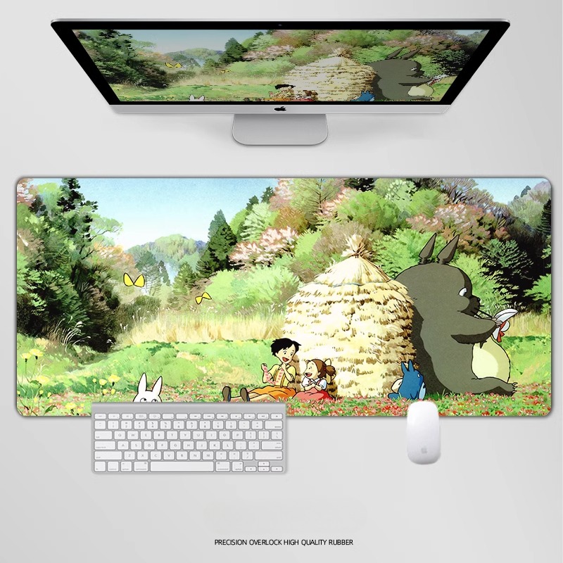龍貓 主題桌墊 布質滑鼠墊-GOODTOYSTUDIO