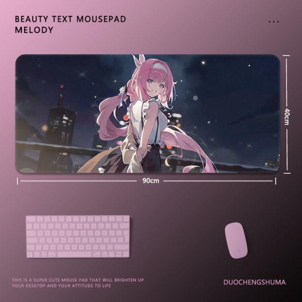 愛莉希雅 主題桌墊 布質滑鼠墊-GOODTOYSTUDIO