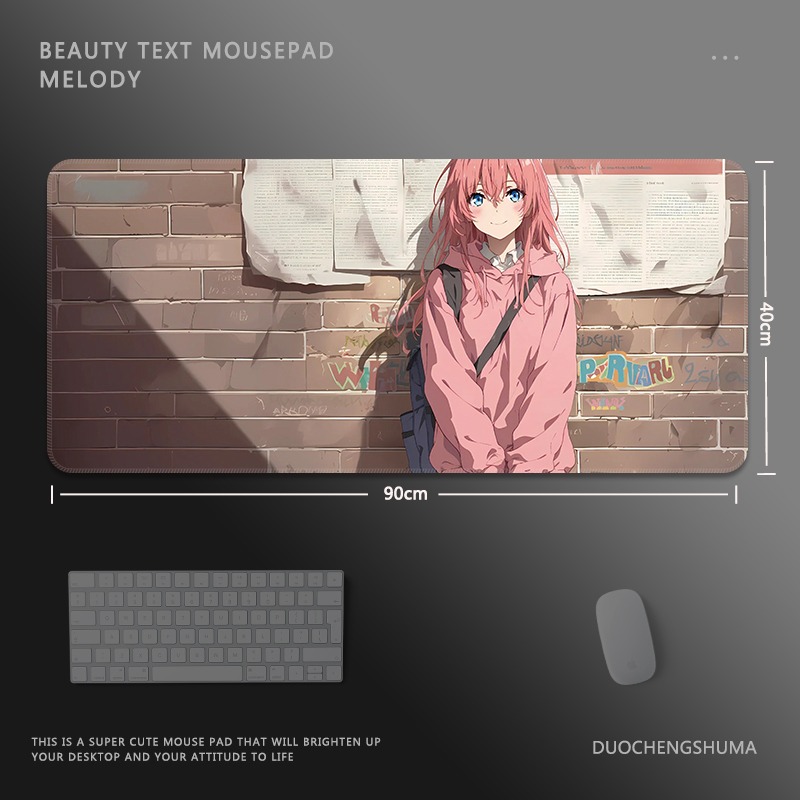 二次元報紙 主題桌墊 布質滑鼠墊-GOODTOYSTUDIO