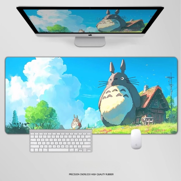 龍貓 主題桌墊 布質滑鼠墊-GOODTOYSTUDIO