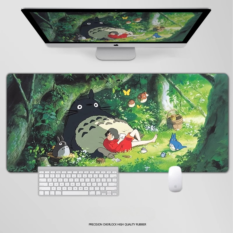 龍貓 主題桌墊 布質滑鼠墊-GOODTOYSTUDIO