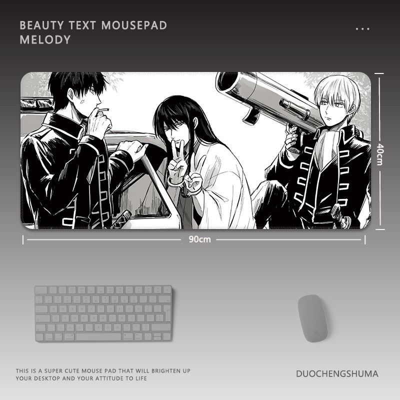 銀魂神樂動漫 主題桌墊 布質滑鼠墊-GOODTOYSTUDIO