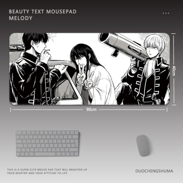 銀魂神樂動漫 主題桌墊 布質滑鼠墊-GOODTOYSTUDIO